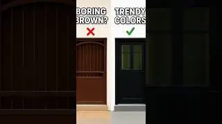 Boring Brown Gate? Try These Trendy Paint Colors