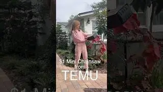 6-Inch Cordless Mini TOOLIFE Chainsaw #temu #shorts #linalidiy
