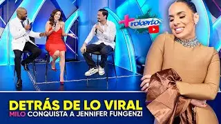 Detr&aacute;s de lo viral | Milo conquista a Jennifer Fungenzi | MAS ROBERTO