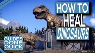 How To Heal Dinosaur Injuries In Jurassic World Evolution 2
