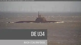 Die U34 am 15.12.19 nach Eckernf&ouml;rde