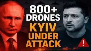 Title: Russia&rsquo;s Record Drone Attack on Ukraine | 800+ Strikes Hit Kyiv 🇺🇦
