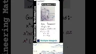 Multiple Integrals #multipleintegrals #engineeringmathematics  #shorts #mathematics #bscmaths #viral