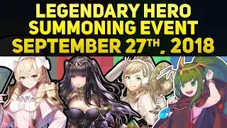 Legendary Young Tiki, Fierce Breath, & More! | Legendary Hero Summoning Event Sept. 27th, 2018