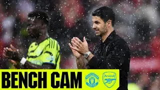 BENCH CAM | Manchester United vs Arsenal (0-1) | All the reactions & more victory at Old Trafford!