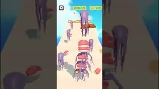 Sandwich Runner:😱🤢 New max level gameplay 🐙🍣