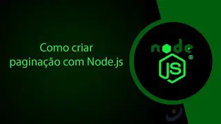 Como criar paginação com Node.js no listar registro do banco de dados na API