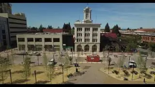 Courhouse Square Drone Flyby
