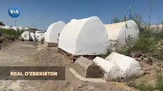 Real O'zbekiston: Xorazm mozorlari - Khorezm Cemetery, Uzbekistan