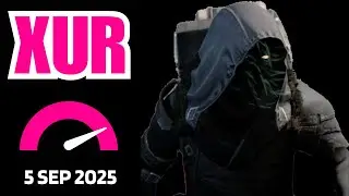Where is XUR Today Destiny 1 D1 XUR Location and Official Inventory and Loot 5 Sep 2025, Sep/5/25
