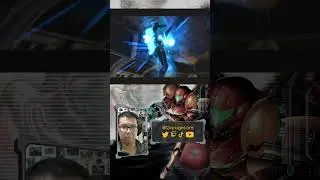 Confronting Dark Samus - Metroid Prime 2: Echoes #shorts