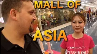 The BIGGEST MALL IN SE ASIA in Manila, Philippines  | Foreigner OVERWHELMED|