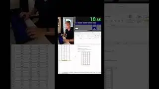 Excel speedrun. New world record. Download is free in my bio. #excel #speedrun #worldrecord