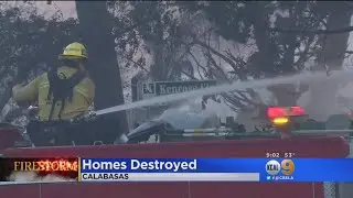 'It's Just Hard To Process': Woosley Fire Leaves Calabasas Residents Heartbroken