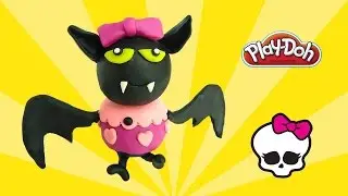 play doh monster high count fabulous - how to make with playdoh