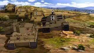 (Girls und Panzer) Panzer rollen aus dem Schwarzwald vor