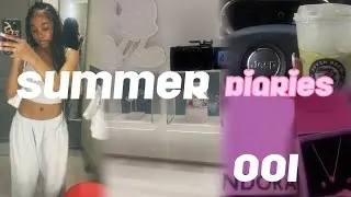 SUMMER DIARIES 001| Shopping, Friend Dates, Drive W .etc