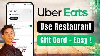 How to Use Restaurant Gift Card on Uber Eats !