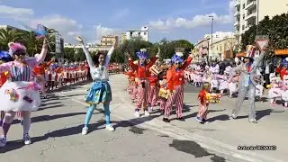 71° Edizione carnevale di Manfredonia, gran parata delle meraviglie e gruppi mascherati - 23/02/2025