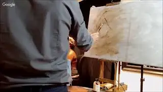 Robert Liberace Painting Demonstration at Principle Gallery