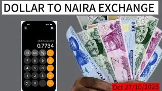 Dollar to Naira Exchange Rate Today|US Dollars to Nigeria Naira Today