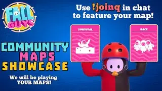 FALL GUYS | COMMUNITY MAPS SHOWCASE | IT'S BACK | CUSTOM LOBBIES | LIVE STREAM (PS4) #fallguys