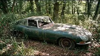 ASMR RestorationThis 1963 Jaguar E-Type Was DEAD…  Brings It Back to Life