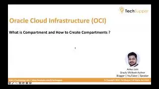 The compartment in Oracle Cloud Infrastructure