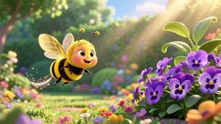 Bee Baby’s Garden Song 🐝🌼 | Nature Learning Fun for Kids | Preschool Rhymes