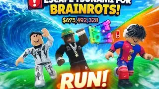 Escape cunami for brainrote for my friends Admin abuse👑🤙