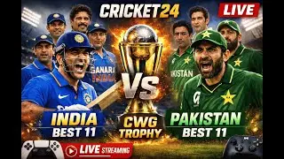 INDIA  BEST XI VS PAKISTAN BEST XI! FIRST T20  EPIC CRICKET CLASH LIVE: Chill with Govind 🎙️