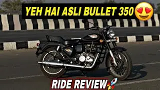 Обзор мотоцикла Royal Enfield Bullet 350 2026 года | Royal Enfield Bullet 350 Battalion Black