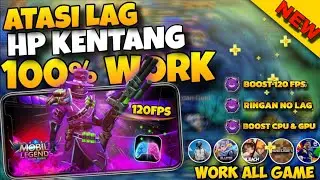 AUTO LANCAR‼️Aplikasi Game Booster Terbaik Anti Lag | Mobile Legends | Super Responsif 120Fps