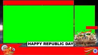🧡🤍💚 26 January  News Green Screen | Republic Day News Background | Free and no copyright 🧡🤍💚