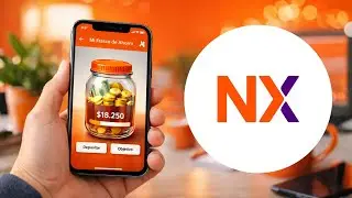 🍊 Como crear un FRASCO de AHORRO desde la app NARANJA X (2026)
