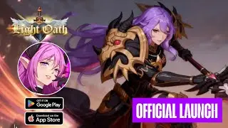 Light Oath (EN) Gameplay Android IOS - Official Launch.