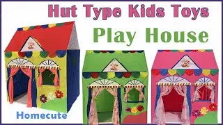 Fancy Hut Type Jumbo Size Tent House | Homecute Kids Play House from India