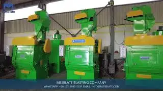 Q326 tumble blasting machine shipping out - Mesblate