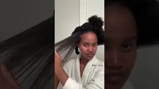 Perm rods on 4c hair😍