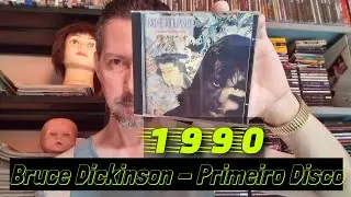 Bruce Dickinson - Primeiro Disco 1990 Tattoed Millionaire