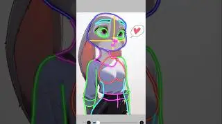 Judy Hopps Drawing ✏️ | Zootopia Fan Art Speed Drawing