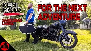 The MOST Functional Saddlebag Addon | Kemimoto Saddlebag Liners Review