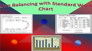 Line Balancing with Standard Work Chart.#productivity #quality #leansixsigma