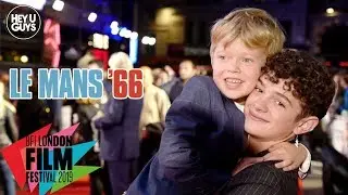 Noah Jupe Interview - Le man '66 (Ford v. Ferrari) LFF Premiere