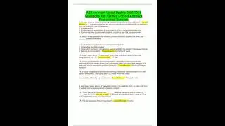 AZ Law exam Latest Update 20232024 Questions and Verified Correct Answers Guaranteed Success