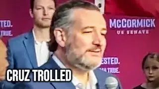 Ted Cruz EMBARRASSED By Pranksters At Rally