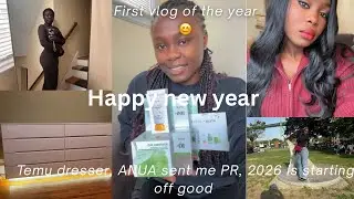 ​I Got a Dresser from @temu 😳unboxing& Assembly | Closet Reset + First 2026 PR Unboxing 💖Beauty tip.