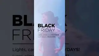 Lights, camera and vacations! This 𝗕𝗹𝗮𝗰𝗸 𝗙𝗿𝗶𝗱𝗮𝘆 don't miss our incredible shows.