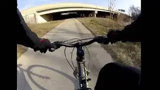 Mountain Biking Busse Woods Forest Preserve