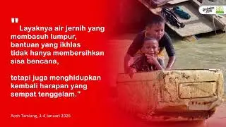 Aksi Relawan ASN Distanbun Aceh Pembersihan SMAN 1 Karang Baru Pasca Bencana Hidrometeorologi Aceh